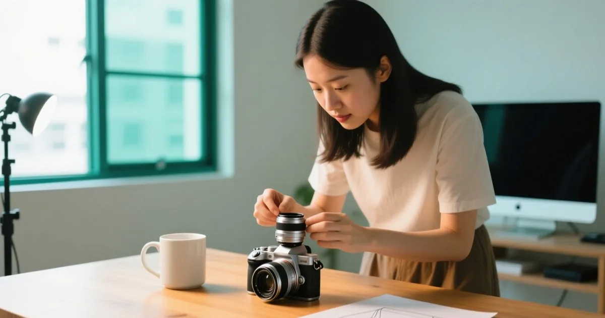 Panasonic 20mm 輕巧鏡頭，讓品牌拍攝更輕鬆