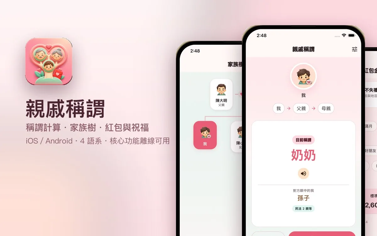 親戚稱謂 APP